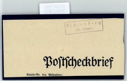 Lichtenberg Landpoststempel