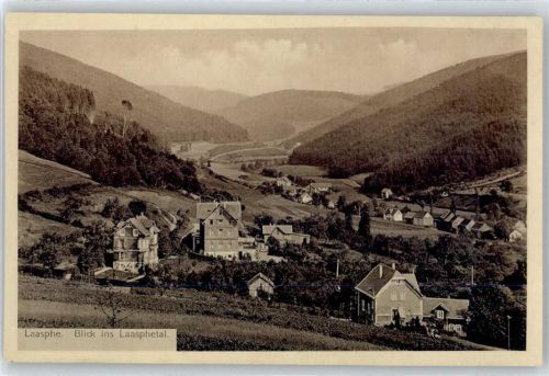 Bad Laasphe Blick ins Laasphetal
