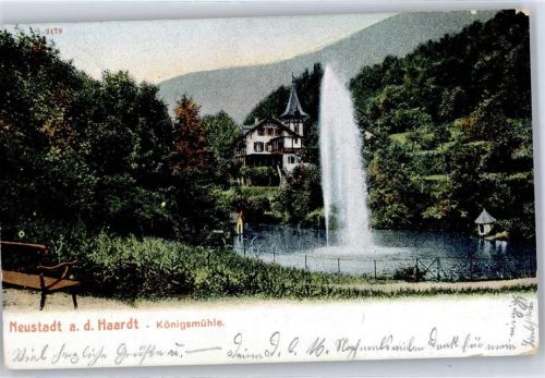 Königsmühle Springbrunnen
