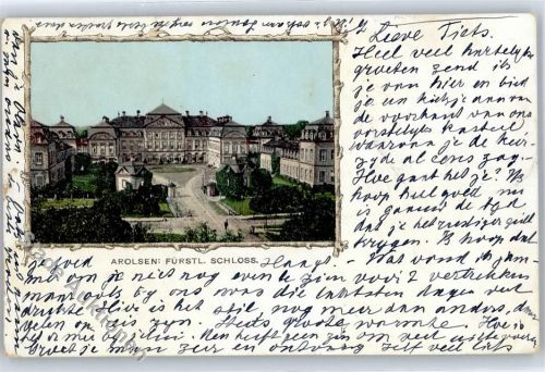 Arolsen 1904 Schloss