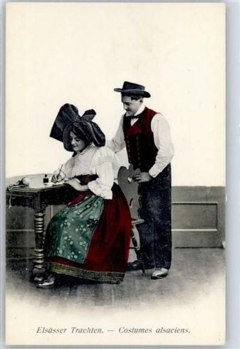 Strasbourg Tracht Elsass