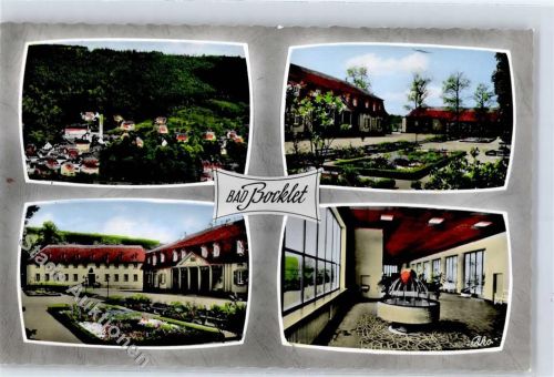 Bad Bocklet Stahlquelle Brunnenhalle