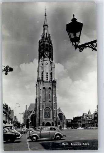 Delft Nieuwe kerk, Autos