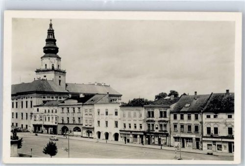 Kromeriz 1955 Kirche Stalinplatz