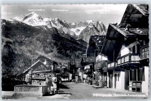 Garmisch-Partenkirchen 1960 Frühlingstrasse
