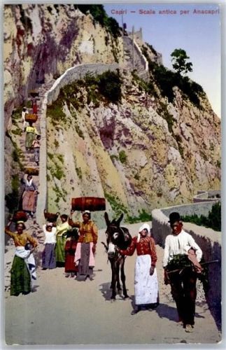 80073 Capri - Scala antica per Anacapri
