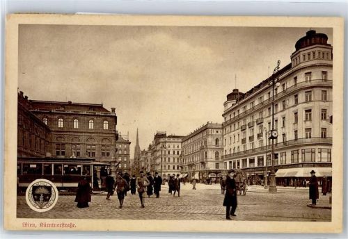 Wien Kärntnerstrasse Strassenbahn