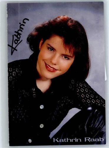 Originalunterschrift Raab, Kathrin Schlagersänger