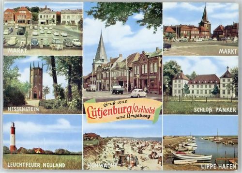 Lütjenburg Markt Hessenstein Hafen Schloss Panker VW Käfer Leuchtfeuer Neuland Leuchtturm