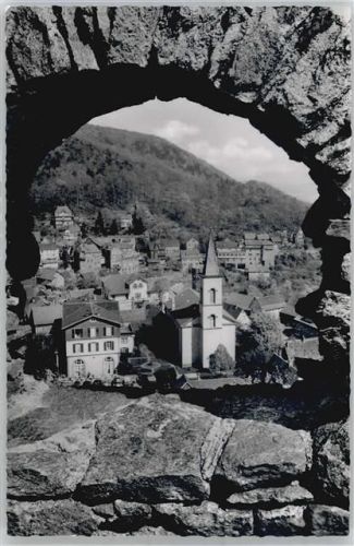 Lindenfels Blick von der Burg