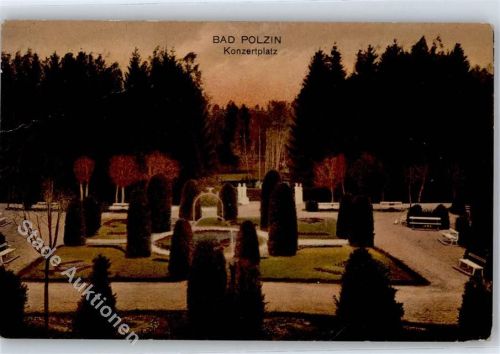Bad Polzin 1916 Konzertplatz
