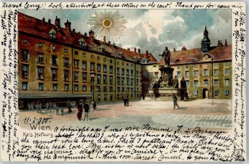 Wien 1900 Kais. Hofburg