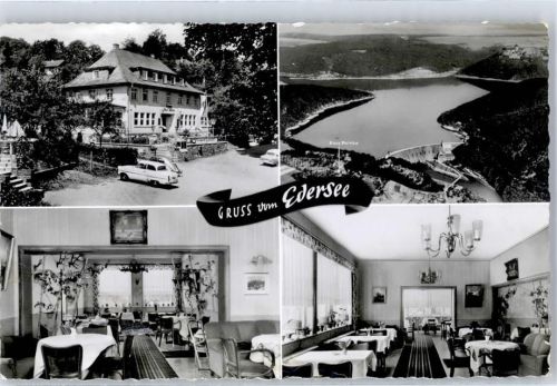 Edersee Hotel Gasthaus Cafe Haus Meinke Haus Luise