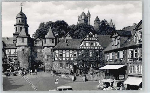 Braunfels 1964 Marktplatz Schloss