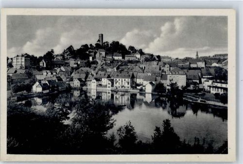 Lobenstein Blick von der Engelsburg