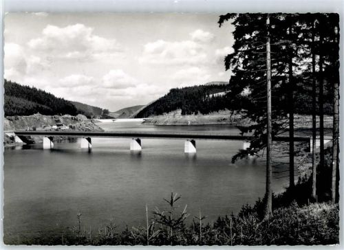 38707 W3396 Schulenberg im Oberharz Foto AK Okertalsperre, Hotel Tannecl AKU2