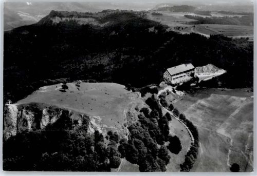 Balingen Fliegeraufnahme Berghotel Lochen