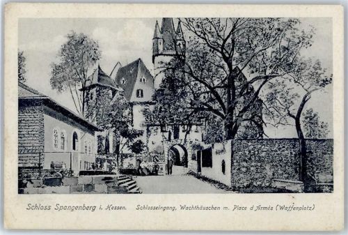 Spangenberg Schlosseingang Wachthäuschen