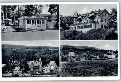 Saalburg Hotel Pension zur historischen Lochmühle Gasthaus Waldfriede Gasthaus Bahnhofswirtschaft