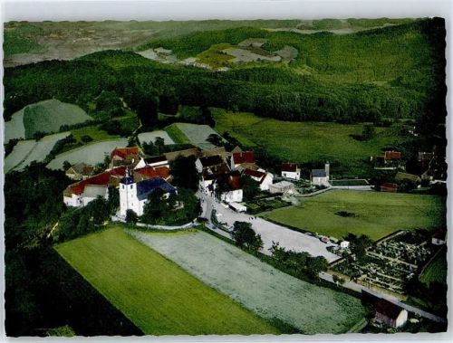 Neunkirchen Fliegeraufnahme Ev. Kirche