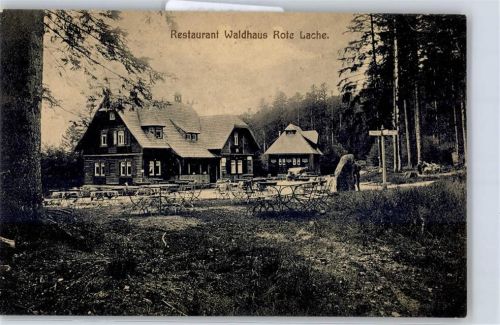 76596 W7564 Forbach , Baden - Gasthaus Waldhaus Rote Lache