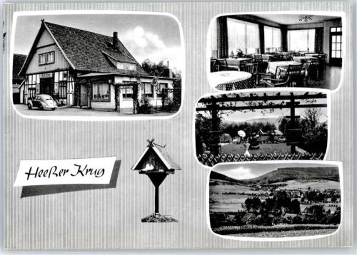 31707 W3064 Heeßen - Pension Gasthaus Heeßer Krug VW Käfer