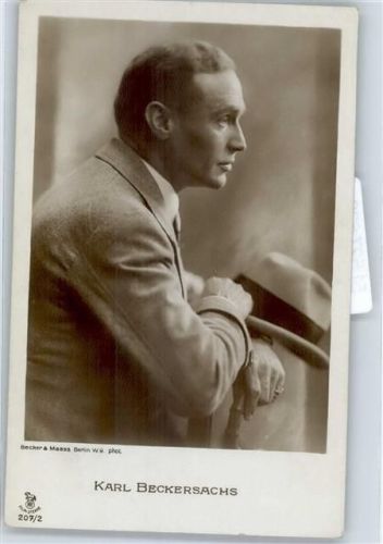 Beckersachs, Karl
