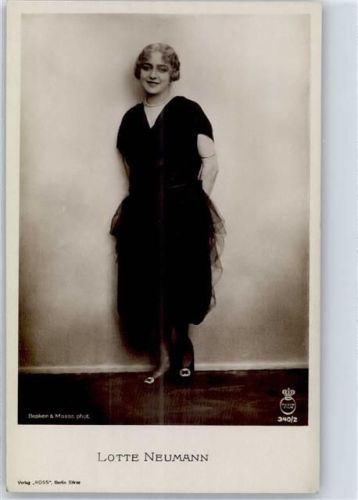 Neumann, Lotte Ross Verlag Filmschauspieler Foto AK