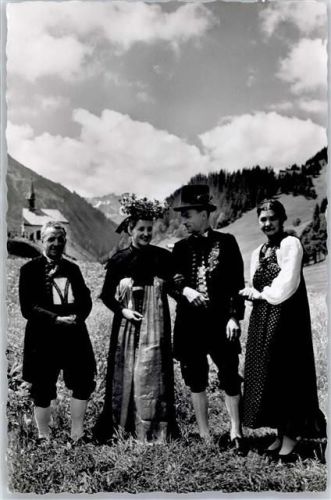 6992 Mittelberg , Kleinwalsertal - Walser Tracht