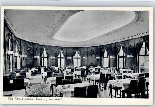 Bad Hermannsborn Kurhaus Speisesaal