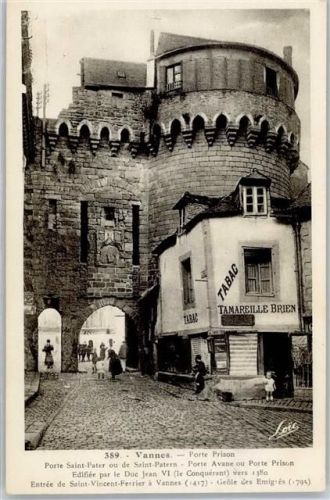 Vannes Tabak-Geschäft Porte Prison