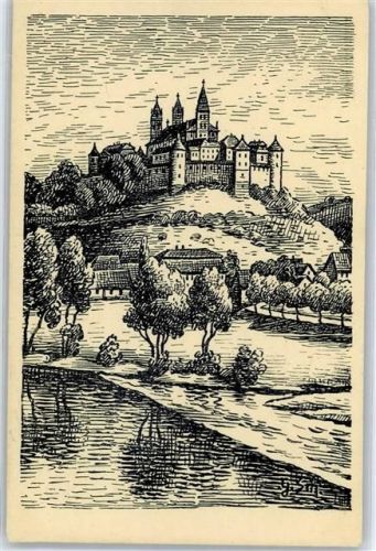 Schwäbisch Hall Komburg sign. Schmidt