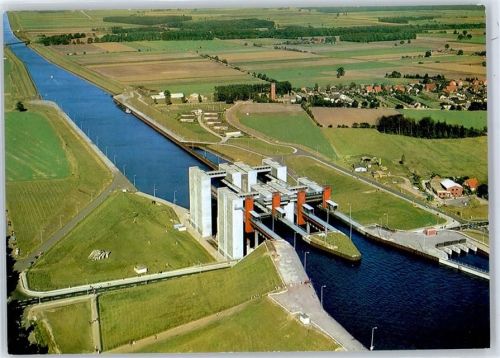 Scharnebeck Fliegeraufnahme Schiffshebewerk
