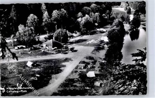 Altensteig Fliegeraufnahme Camping-Platz