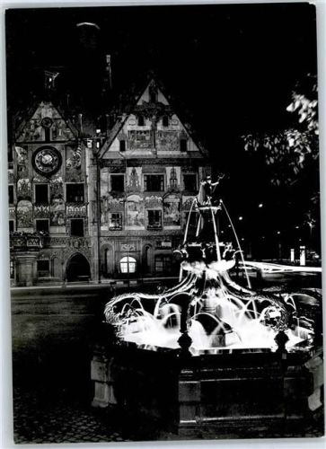 Ulm Rathaus Brunnen AKU1