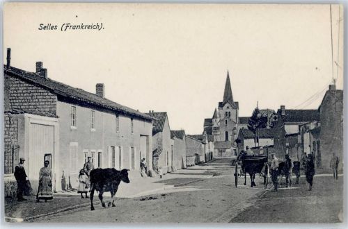 Selles Kirche Kutsche