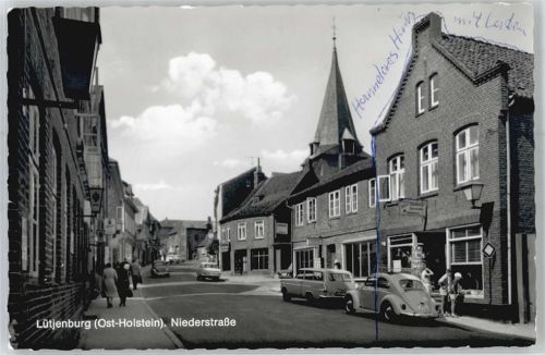 Lütjenburg Niederstraße VW Käfer Autos Geschäft