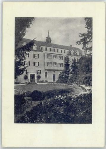 Bad Ditzenbach Sanatorium Notopfer