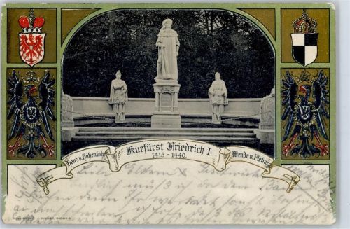 1901 Kurfürst Friedrich I. von Hohenlohe, Hans
