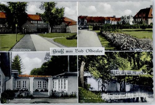 Bad Oldesloe Kreisverwaltung Kurpark Jugendherberge An der Trave