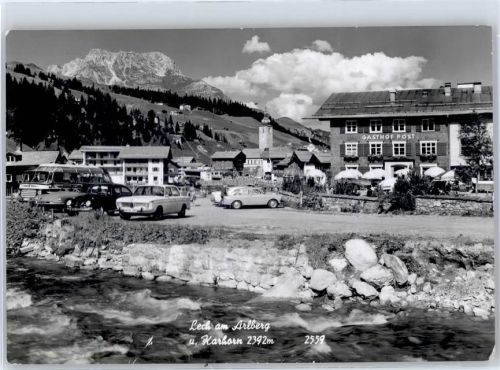6763 Lech 1966 - Gasthaus Post Omnibus Auto