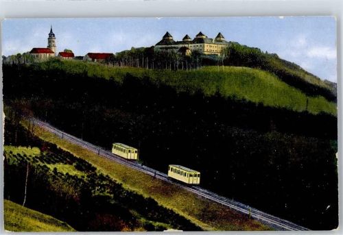 Augustusburg Schloss Augustusburg mit Drahtseilbahn