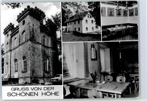 01833 O8351 Porschendorf - Gasthaus Ferienheim Schöne Höhe
