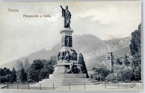 Trento Denkmal, Monumento a Dante