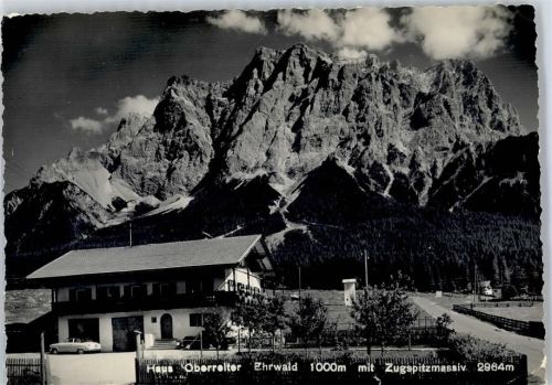 Ehrwald Pension Haus Oberreiter Zugspitzmassiv