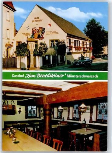 97359 W8711 Münsterschwarzach a Main - Gasthaus zum Benediktiner