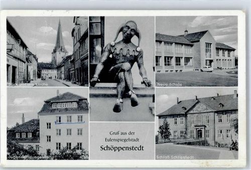 Schöppenstedt Kirche Neue Schule Jugendbildungsstätte Schloss Schliestedt Eulenspiegel