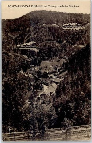 Triberg Schwarzwaldbahn Eisenbahn