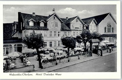 Hahnenklee Hotel Deutsches Haus Terrasse