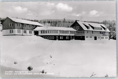 Valbert Schullandheim Haus am Ebbehang